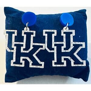 UK Kentucky Wildcats Acrylic Earrings
